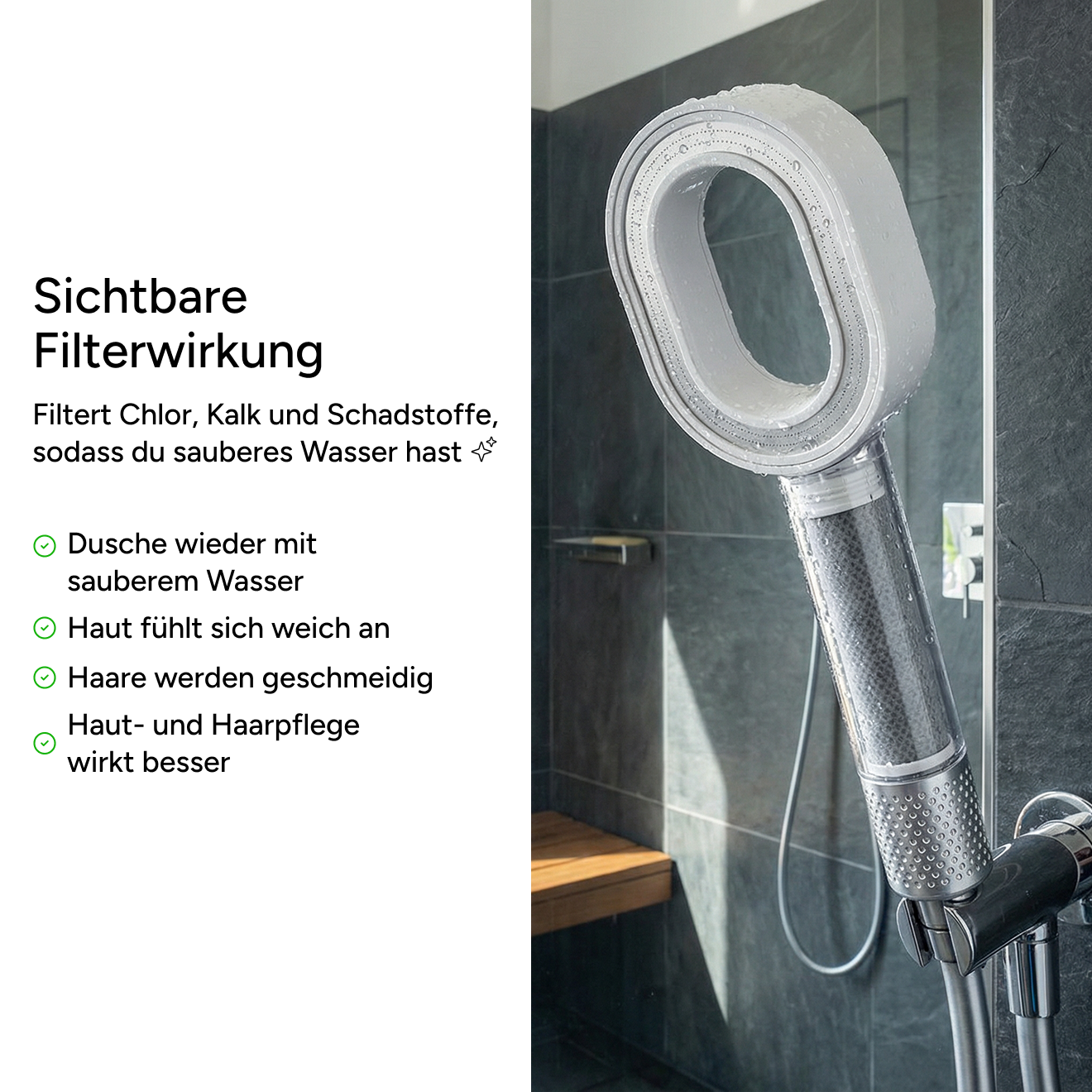 1 Aktivkohlefilter 6 Monate - Original Doyoo™ Pure Filterduschkopf